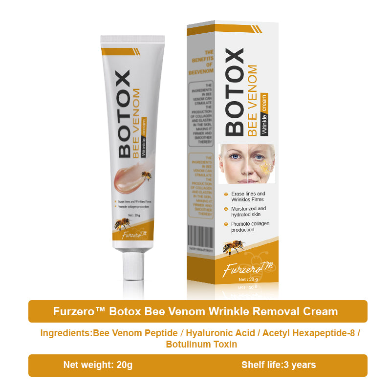 (🤓Made and Shipped from Canada✅) 👩⚕️Furzero™ Botox Bee Venom Wrinkle Removal Cream-(LAST DAY 70% OFF)