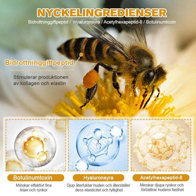 Sista Dagen-kampanj 70 % RABATT!-Furzero™ Botox Bee Venom Wrinkle Removal Cream-Tillverkad och skickad från Sverige!