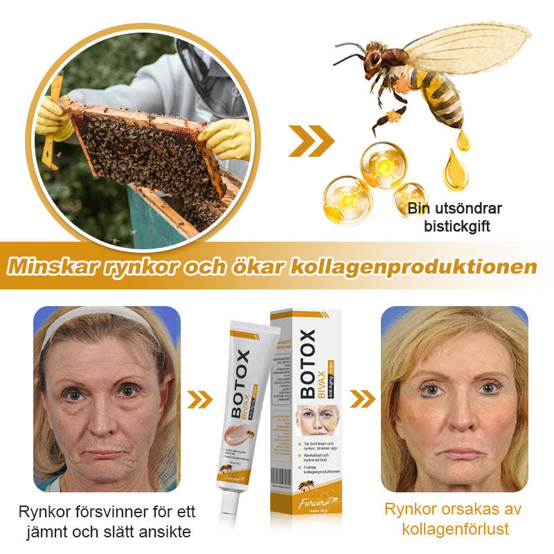 Sista Dagen-kampanj 70 % RABATT!-Furzero™ Botox Bee Venom Wrinkle Removal Cream-Tillverkad och skickad från Sverige!