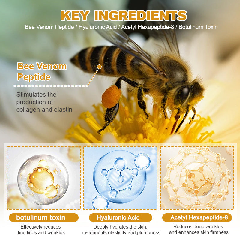 (🤓Made and Shipped from Canada✅) 👩⚕️Furzero™ Botox Bee Venom Wrinkle Removal Cream-(LAST DAY 70% OFF)