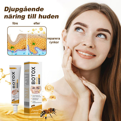 (🪂Tillverkad och skickad från Sverige✅) 👩‍⚕️Furzero™ Botox Bivax Anti-Aging Kräm - (SISTA DAGEN 70% RABATT)